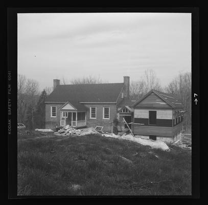 New construction at Warwick, Moses Jones House, Mercer County, Kentucky