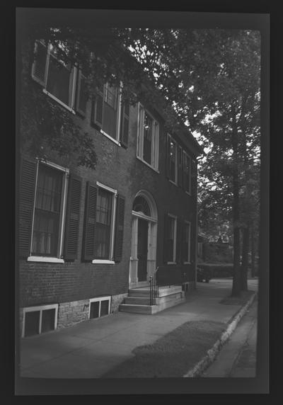 Mount Hope, Benjamin Gratz House, Mill Street, Lexington, Kentucky in Fayette County