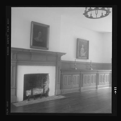 Public Room at Chiles Tavern in Harrodsburg, Kentucky in Mercer County