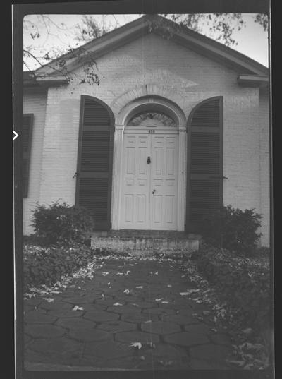 Reverend James McChord House, 450 North Limestone Street, Lexington, Kentucky in Fayette County