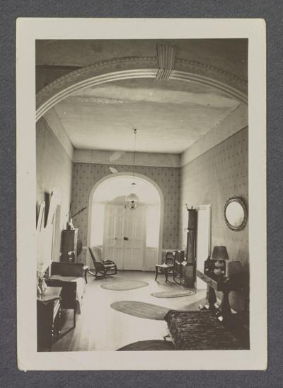 Interior of the Muldrow House, Woodford County, Kentucky