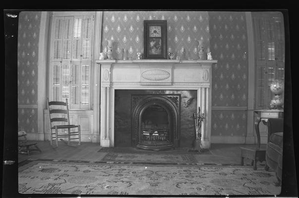 Interior of the Muldrow House, Woodford County, Kentucky