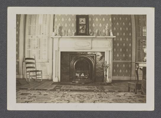 Interior of the Muldrow House, Woodford County, Kentucky