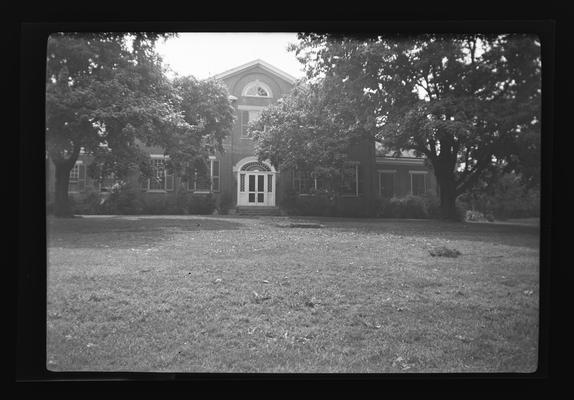 Bucknore, built by W. Buckner in 1841, near Paris, Kentucky in Bourbon County