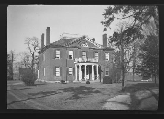 Calumet, Samuel Wallace House, Old Frankfort Pike, Midway, Kentucky in Woodford County