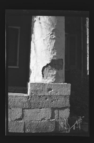 Detail of column, Belvoir, Wilmore, Kentucky in Jessamine County