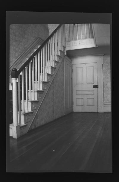 Stairway, Interior of Belvoir, Wilmore, Kentucky in Jessamine County