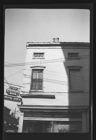 Store on the northwest corner of Short and Mill Street, Lexington, Kentucky in Fayette County