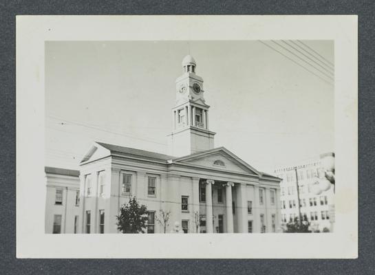 Clark County Courthouse, original part built May 5, 1835, Winchester, Kentucky