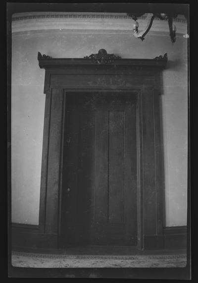 Interior of Ward Hall, built by Junius Ward in 1857, Georgetown, Kentucky in Scott County