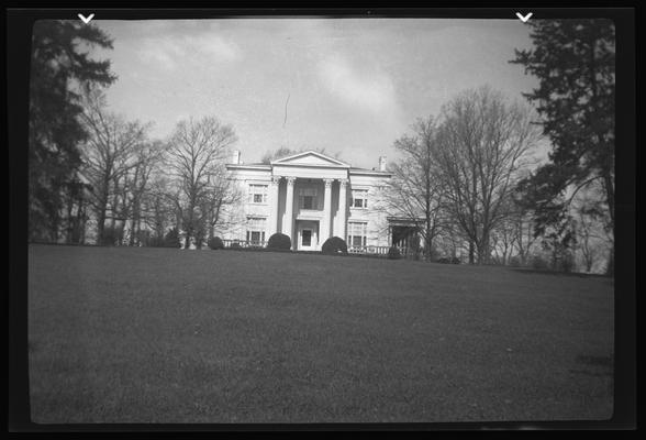 William R. Pettit House, Alleghan Hall, Nicholasville Pike, Fayette County, Kentucky