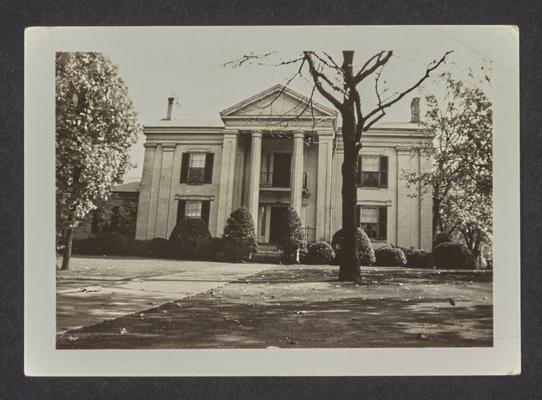 Hancock residence, Paris, Kentucky in Bourbon County