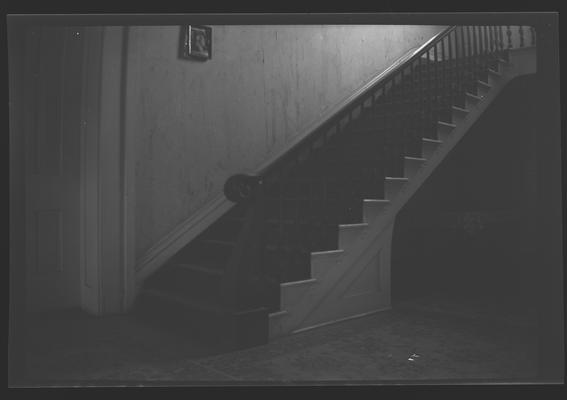 Stairway at Corinthia, Charles W. Innes House, Russell Cave Pike, Fayette County, Kentucky