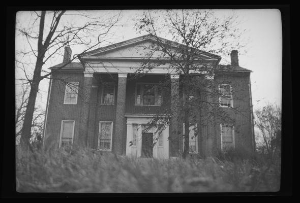 House of Miss Helen Baker, Baker's Lane, Nicholasville, Kentucky in Jessamine County