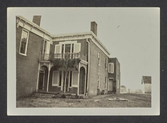 Dr. Hughes house. On Springfield, Bloomfield Road