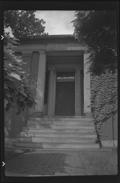 Front doorway at the Francis Key Hunt House