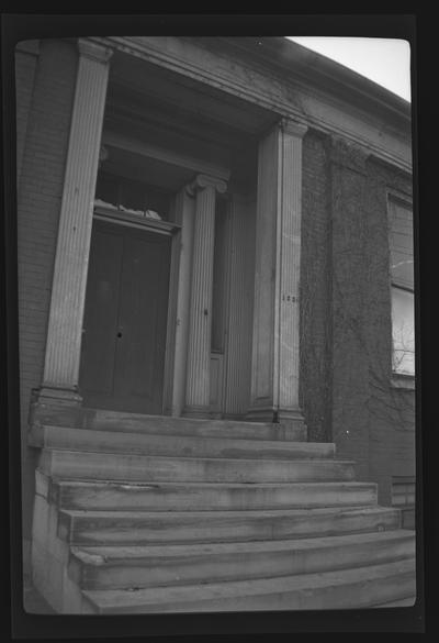 Front doorway at the Francis Key Hunt House