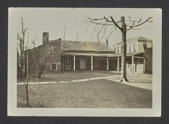 Rear section of the Francis Key Hunt House