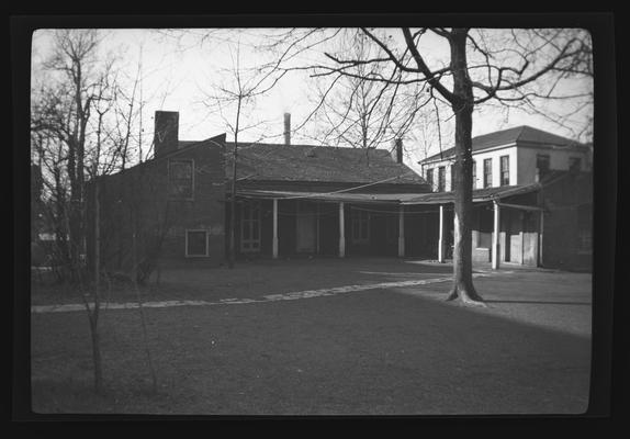 Rear section of the Francis Key Hunt House