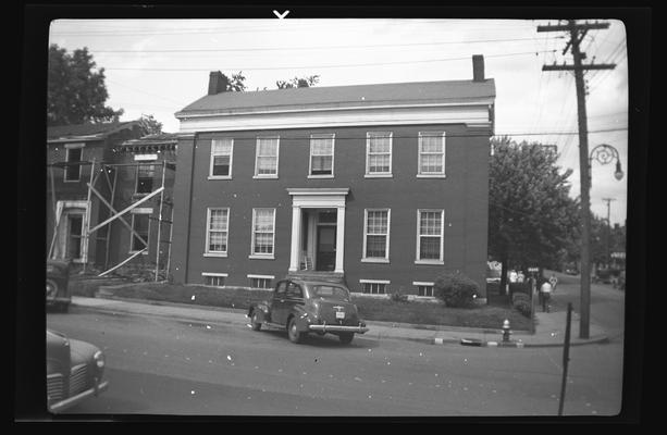 Augustus Hall House, 165 Barr Street, Lexington, Kentucky in Fayette County