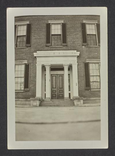 Phillip Swigert House, built in 1850, Wapping Street, Frankfort, Kentucky in Franklin County