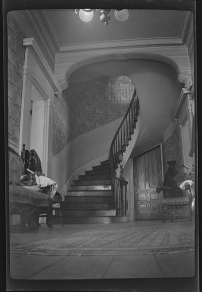 Interior of Phillip Swigert House, built in 1850, Wapping Street, Frankfort, Kentucky in Franklin County