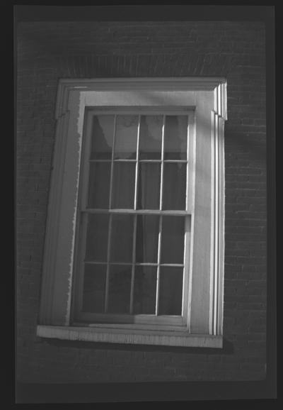 Windows at the Funkhouser House, W. R. Davis House, Second Street, Lexington, Kentucky in Fayette County