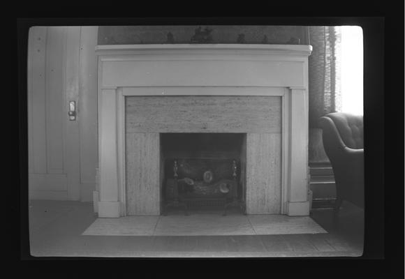 Fireplace at the Funkhouser House, W. R. Davis House, Second Street, Lexington, Kentucky in Fayette County