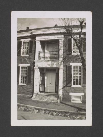 William Y. Davis House, Bloomfield, Kentucky in Nelson County