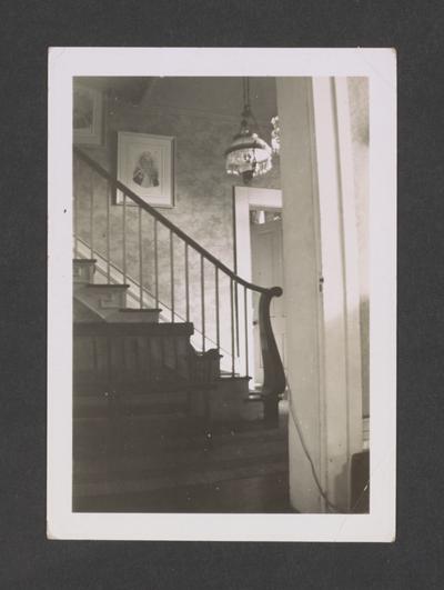 Interior of ranch house, Kentucky