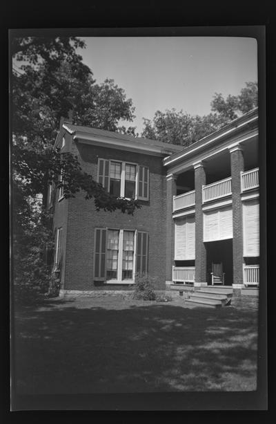 John Clark House, Auvergne, Tates Creek Road, Lexington, Kentucky in Fayette County