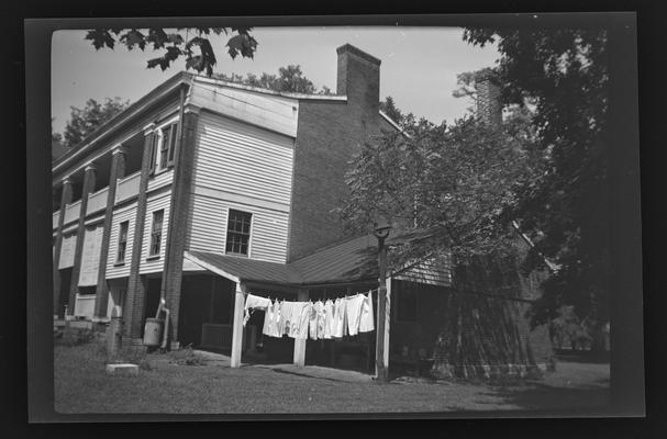 John Clark House, Auvergne, Tates Creek Road, Lexington, Kentucky in Fayette County