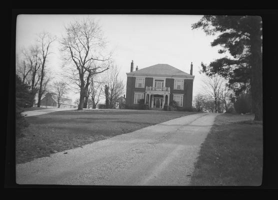 Samuel T. Hayes House, Charles Gentry House, built in 1854, Sulfur Wells Road, Fayette County, Kentucky