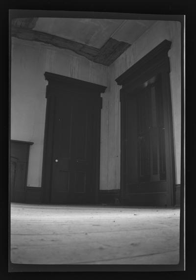 Interior of Mauvilla, Jack Taylor House, West Point, Kentucky in Hardin County