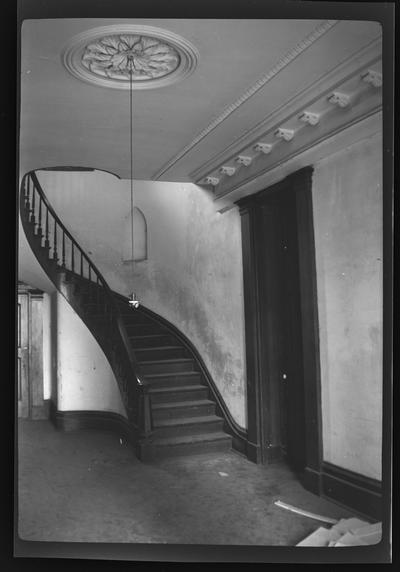 Interior of Mauvilla, Jack Taylor House, West Point, Kentucky in Hardin County