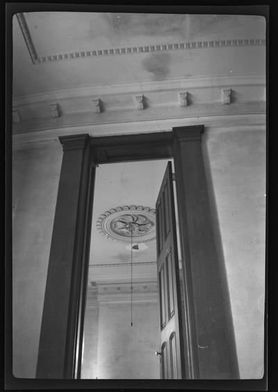 Interior of Mauvilla, Jack Taylor House, West Point, Kentucky in Hardin County