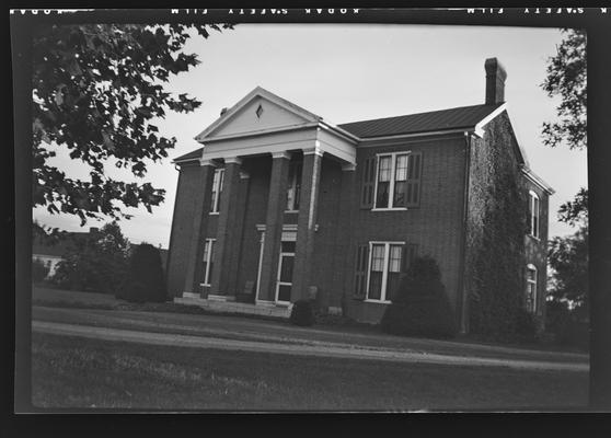 Carter House, Military Pike, Lexington, Kentucky in Fayette County