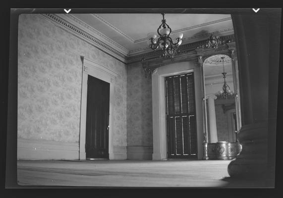 Drawing room at the Tobias Gibson House, West Second Street, Lexington, Kentucky in Fayette County