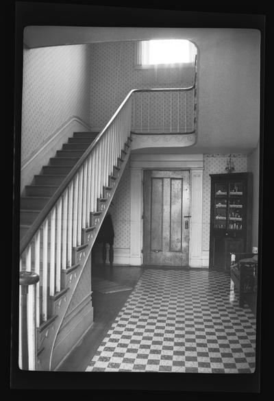 Interior of Chaumiere des Prairies, Jessamine County, Kentucky