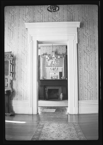 Interior of Chaumiere des Prairies, Jessamine County, Kentucky