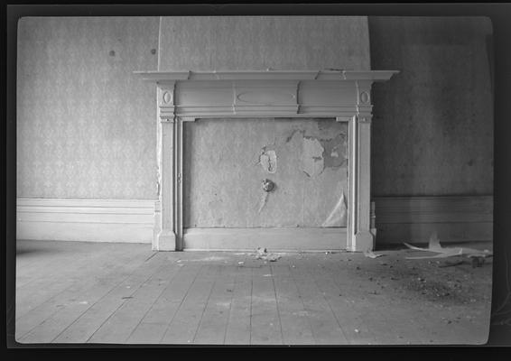 Interior features at the Jacob Ashton House, Little Inn, 145 East High Street, Lexington, Kentucky in Fayette County