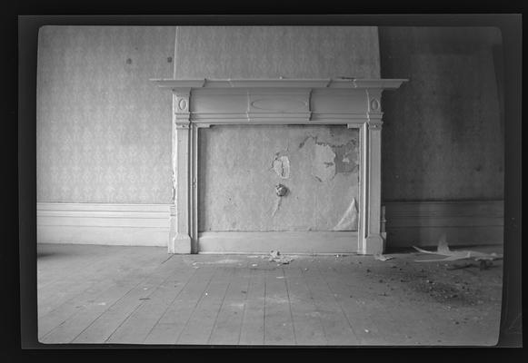 Interior features at the Jacob Ashton House, Little Inn, 145 East High Street, Lexington, Kentucky in Fayette County