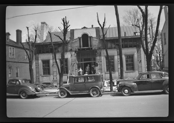 Jacob Ashton House, Little Inn, built 1834, now demolished, formerly at 145 East High Street, Lexington, Kentucky in Fayette County