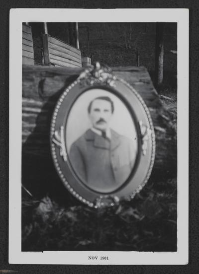 Dr. Robert L. Jackson photograph of framed portrait