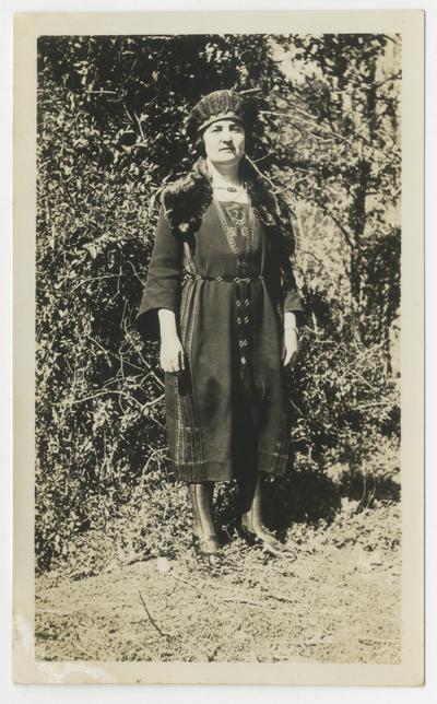 Unidentified woman