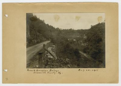 Road to Brooklyn Bridge - Jessamine County - Kentucky