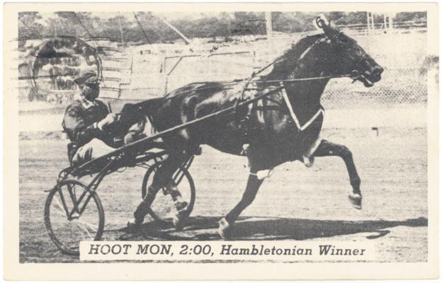 Hoot Mon, 2:00, Hambletonian Winner. 2 copies [Horses]