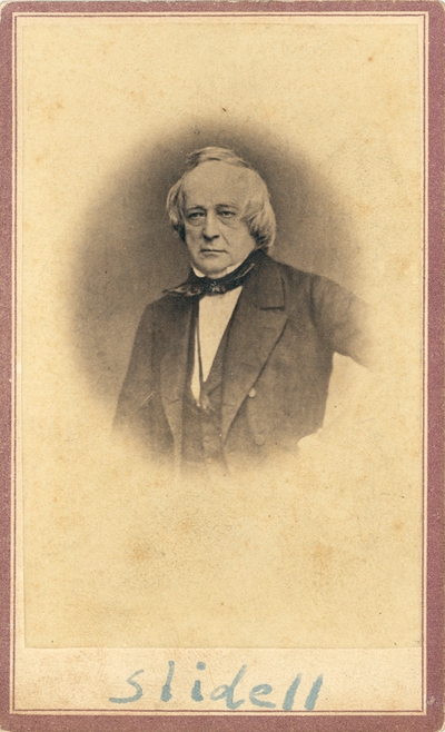 John Slidell (1793-1871) C.S.A.; diplomat, ambassador to France