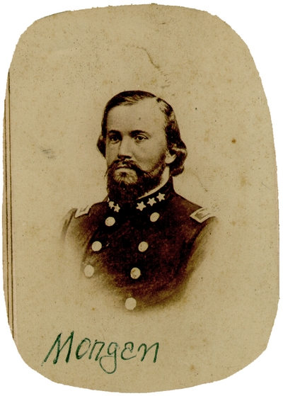 Brigadier General John Hunt Morgan (1825-1864) C.S.A.; (aka The Thunderbolt of the Confederacy, aka The Marion of the South); Lexington, Kentucky native; commander of the 2nd Kentucky Cavalry, lead raids into Indiana and Ohio