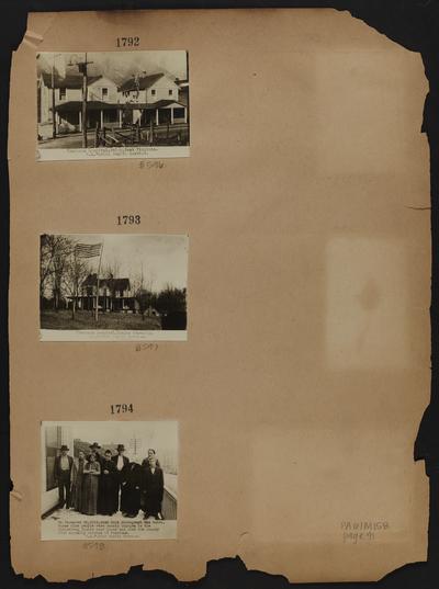 On December 28, 1915, when this photograph was taken, these nine people were county charges in the Muhlenberg County poor house and cost the county $720 annually because of trachoma